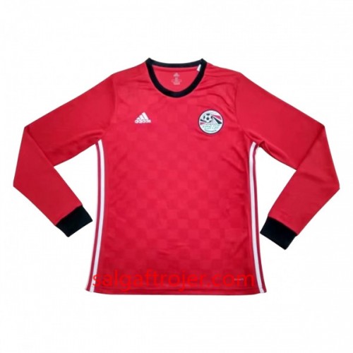 Egypten Fodboldtrøjer Hjemmebanesæt VM 2018 Langærmet Egypten Fodboldtrøjer Hjemmebanesæt VM 2018 Langærmet